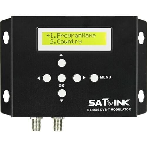 Original Satlink ST-6503 DVB-T modulator 1 Route 1080P HDMI Input DVB-T RF output