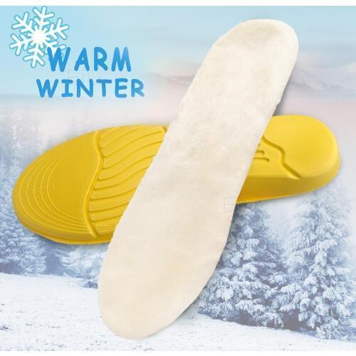 EiD Warm Insole Heated Cashmere Thermal Insoles Thicken Soft Breathable Winter Sport Shoes Insoles For Feet Shoes Boots Pad Sole