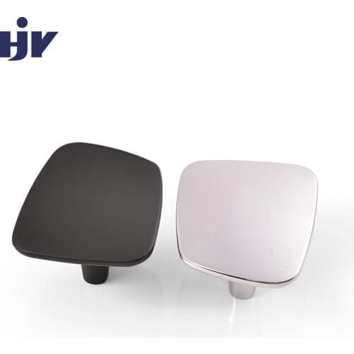 Black/Chrome Contemporary Style Cabinet Knobs Drawer Pulls Dresser Handles Kitchen Door Pull Furniture Hardware Zinc Alloy Z414