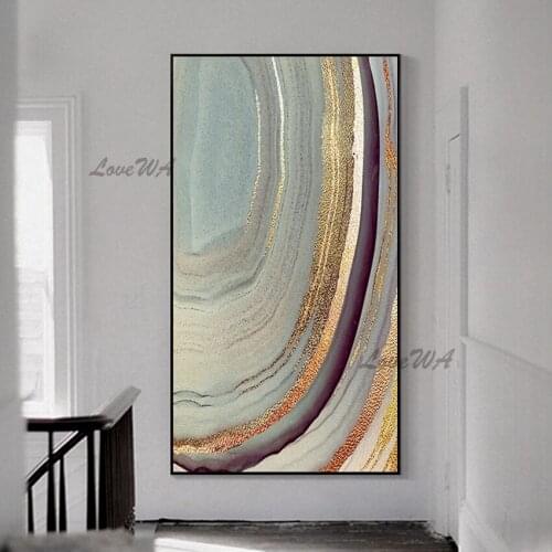 High Quality Modern Abstract Painting Hand-painted Wall Art Decoration Picture For Living Room New Arrival Unframed Painting