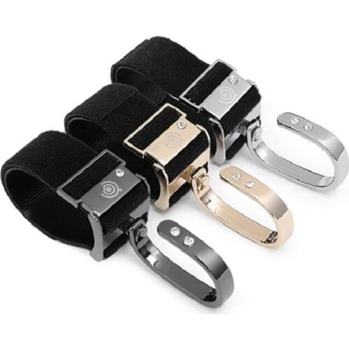 1pcs Diamond Quality Baby Stroller Hook Hanger 360 Degree Rotation Children Stroller Non-Slip Hanger Clips Practical Aluminum