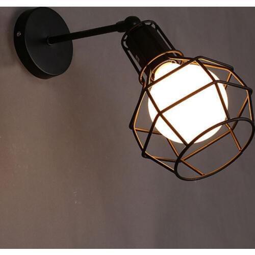 American retro adjustable creativity wall light for Coffe shop restaurant foyer bedside wall lamp