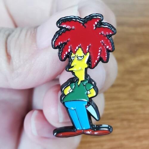 Sideshow Bob Lapel Pin
