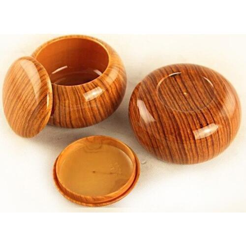 Arrive High Quality Vintage Resin Go Game Box Case For Chess Checkers Grain Box Tea Box, Patented product Free shipping