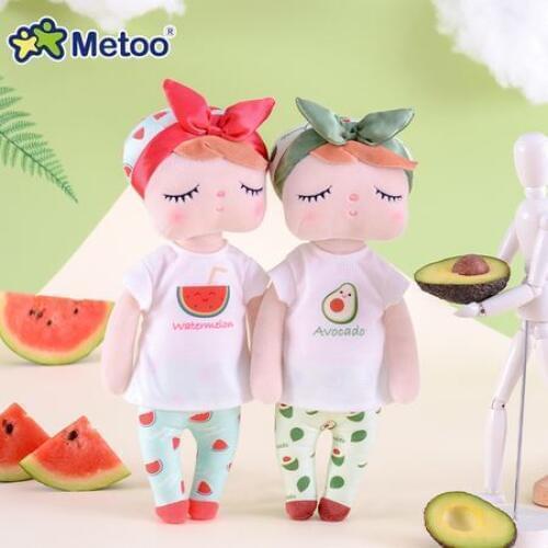 Fruit Metoo Angela fruit Dolls 2019 new design Plush Toys with Box Dreaming Girl Plush Rabbit Stuffed Gift Toys for Kids