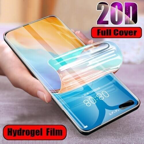 20D soft full cover for huawei nova 7 pro 7 se hydrogel film nova 7i phone screen protector Not Glass protective film smartphone
