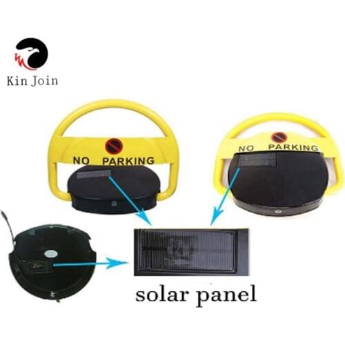 KinJoin High Quality Waterproof Solar Powered Automatic Car Parking Space Lock