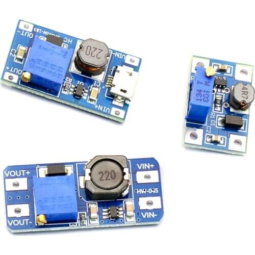 2a SX1308DC-DC DC-DC Step Up Converter Booster Power Supply Module Boost Step-up Board MAX output 28V 2A for arduino