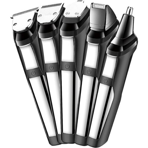 Original waterproof kemei all in one hair trimmer eyebrow,body,nose ear,beard trimmer for men grooming kit hair cutting machine