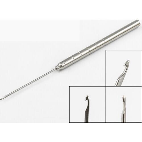 Thread carving nose big V line embedding error correction needle thread remover loosening needle repair device plastic thread ca