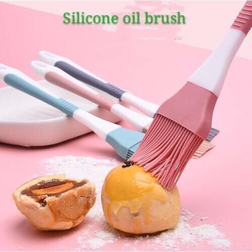Cake Baking Brush Home DIY Silicone Tools Eco-friendly Bread Oil Cream Cooking Basting Brush Silicon Kitchen Barbecue brush