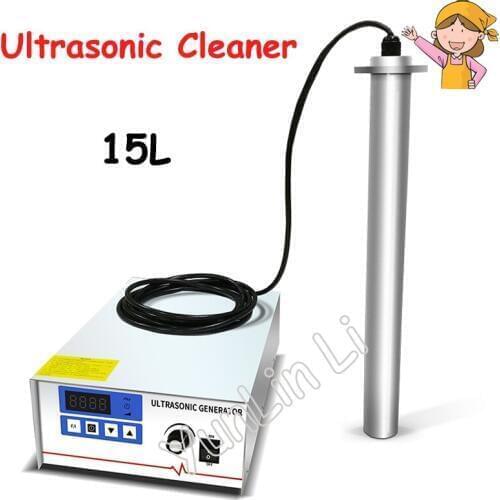 15L Input Ultrasonic Vibrating Board Ultrasonic Generator Industrial Remove Oil Cleaner Rust Ultrasonic Cleaning Machine GZ-1003