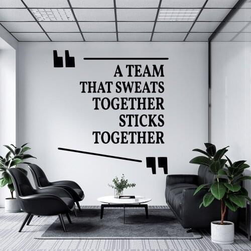 Fun office Wall Decal Living Room Removable Mural For Kids Rooms Decoration Waterproof Wall Art Decal