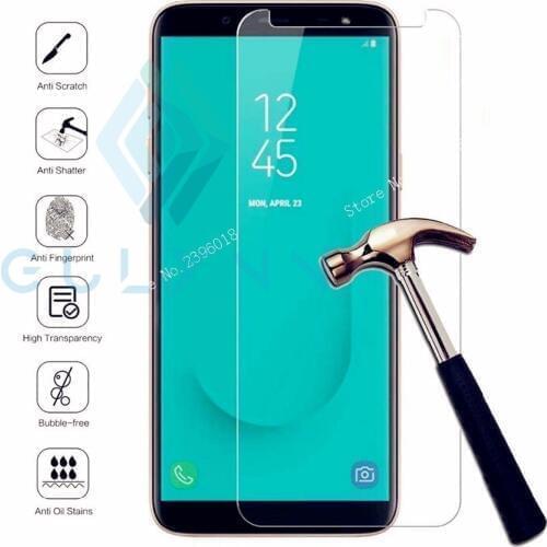 Protective Glass For Samsung Galaxy J2 Core J3 J4 J6 J7 J8 2018 Screen Protector Tempered Glass for A6 A8 Plus 2018 A10 30 50