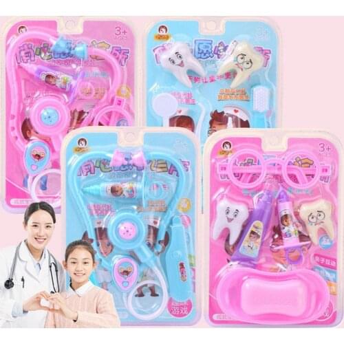1 Set Medical Toys Kit Simulation Role Play Colorful Doctor Nurse Toy Children Gift for Cosplay
