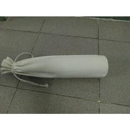 150pcs Rounding Bottom canvas drawstring bags 14*38cm for accessories necklace gift jewelry wine packaging bags pouches