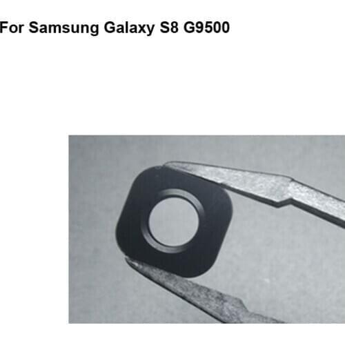 2PCS High quality For Samsung Galaxy S8 G9500 Back Rear Camera Glass Lens test good For Samsung Galaxy S 8 G 9500 Replacement