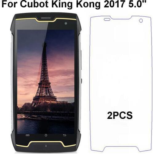 2PCS Tempered Glass Cubot KingKong Screen Protector Phone Film Explosion-Proof Tempered Screen Protector Cubot KingKong 2017