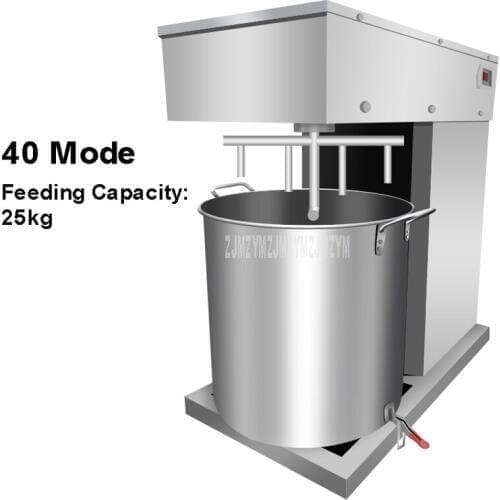 25kg Capacity Multifunction Food Mixer Stainless Steel Commercial Automatic Electric Dumpling Stuffing Stirring Machine 40 Model