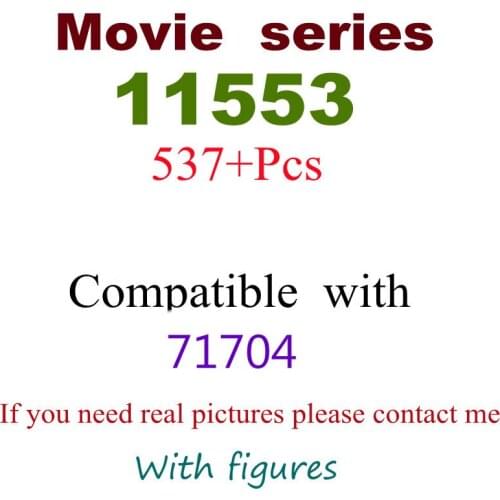 537Pcs 11553 Building Block Toy Hero Series 71704 Assembled Building Blocks Childrens Toy Gifts