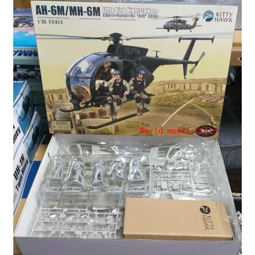 AH-6M / MH-6M Little Bird Nightstalkers KITTY HAWK 1/35 plastic kit KH50002