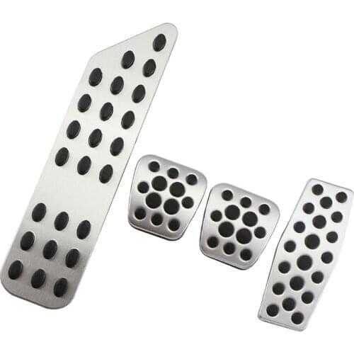 Car Accelerator Brake Clutch Pedals Cover For Opel Astra Vauxhall Insignia 2011-2015 Chevrolet Chevy Cruze 2009-2013