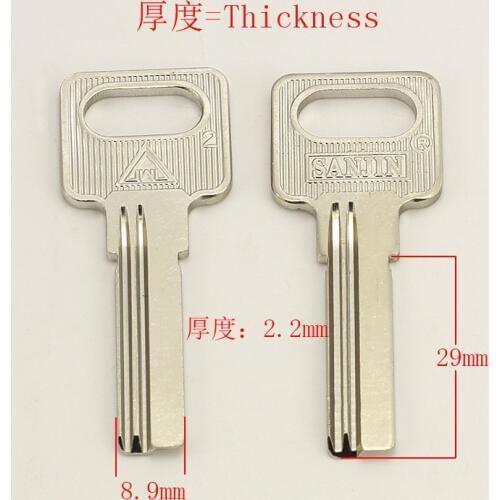 B072 Wholesale Locksmith Keymother Brass House Home Door Blank Key Blanks Keys 20 pieces/lot