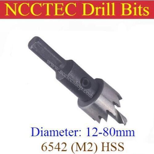 0.74'' HSS 6542 M2 Stainless Steel Sheet High Speed Steel Metal Alloy Hole Saw Cutters FREE SHIPPING | 18.5mm pipe drill bits