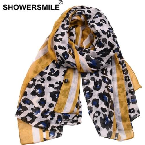 Leopard Print Scarf Women Fashion Ladies Scarf Voile Female Long Scarves Gray Pink Yellow Green Red Dark Blue180cm*90cm