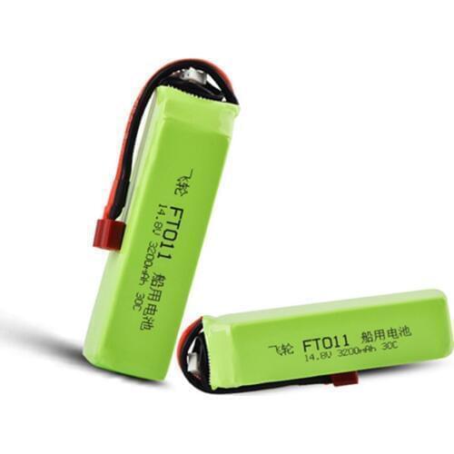 Upgrade 14.8V 3200mAh 4s 30C Lipo Battery For FT010 FT011 RC Boat Helicopter Airplanes Car Spare Part 14.8v Battery 1pcs