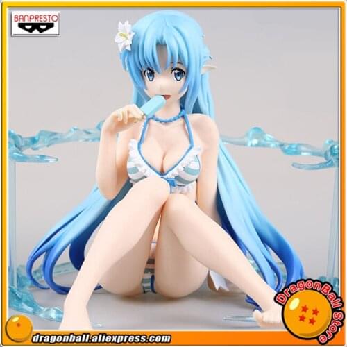 Anime "Sword Art Online Code Register" Original Banpresto EXQ Collection Figure - Asuna
