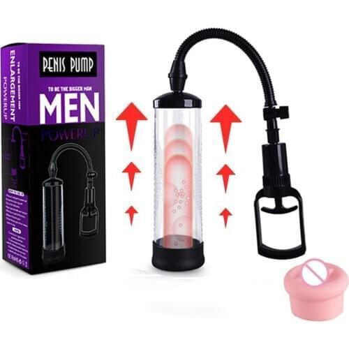 Penis pump vacuum pump for penis enlargement male enhancement erection pump masturbator penis trainer adult sex toys For men Sex