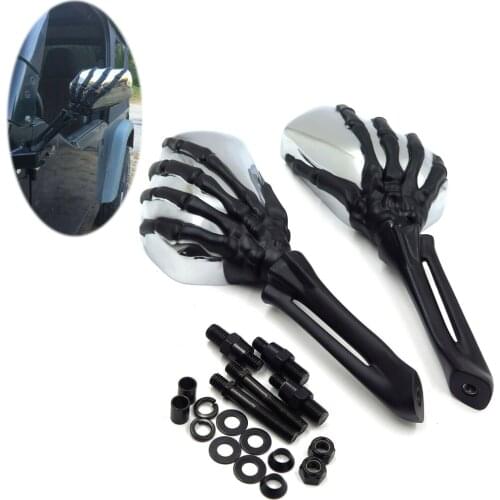 Aftermarket free shipping For Motorcycle Yamaha Road Royal Max VStar 1100 1300 1600 1700 Warrior Virago BLACK Claw Mirror