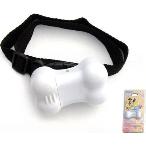 Sales Bone Shape Dog No Bark Collar Kd025 Beeper And Shock To Avoid Dog Bark nf