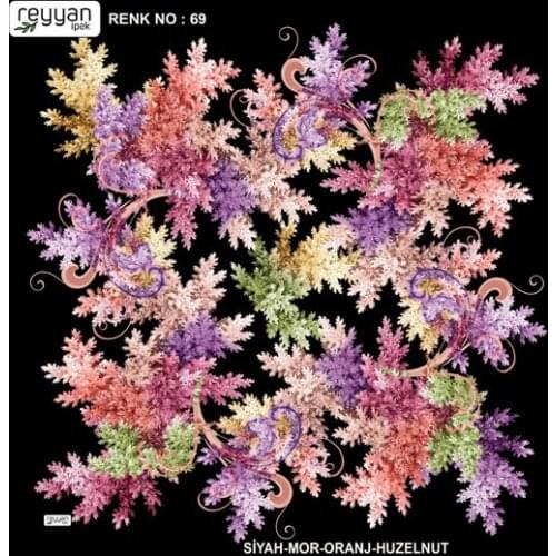 REYYAN SILK OYALIK WRITING (NEW QUALITY)-14676 - RENK-69