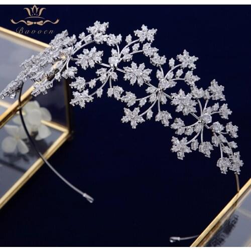 Luxurious Oversize Full Cubic Zircon Brides Tiaras Crown CZ Diadema Bridal Coroa Wedding Hair Accessories