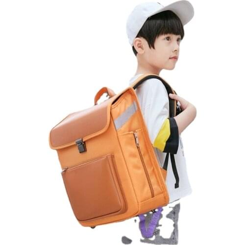 Boys Girls School Bag Children Backpack Kids School Backpack PU Waterproof Orthopedic Backpack Students Book Bags