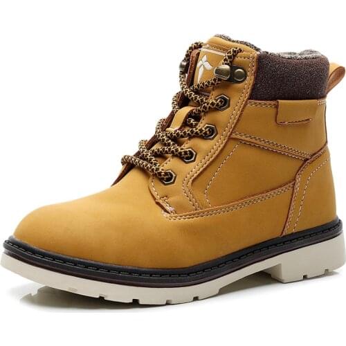 Winter New Boy Warm Shoes With Wool Fashion Chirldren Snow Boots Eur Size 30-35