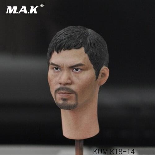 1/6 Scale Male Head Model Asia Movie Star Man Head for 12" Action Figure KUMIK18-14