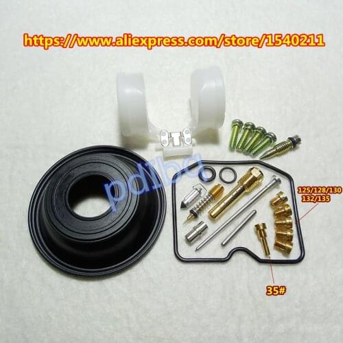 1 set $ 15) 1988 - 1996 year KPS EX400 motorcycle carburetor repair kit Configure vacuum diaphragm and float