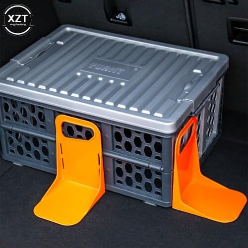 Car Back Auto Trunk Fixed Rack Holder Luggage Box Stand Shake-proof Organizer Fence Storage Units Holder box bracket shockproof