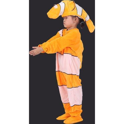Svitania Children Cosplay ClownFish Animal Cute Children Halloween Party Costume