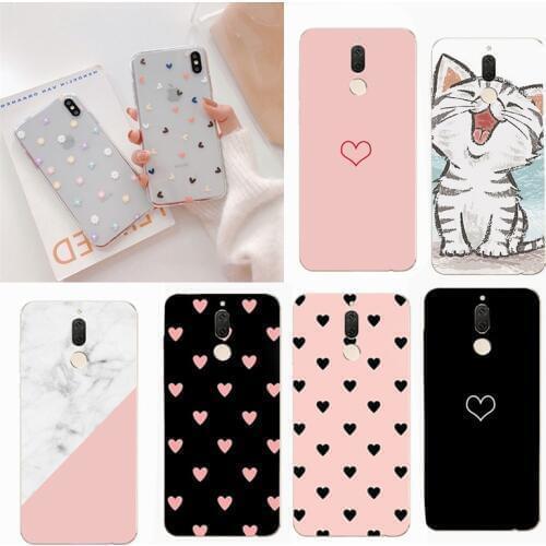 For Huawei Mate 10 Lite Case Soft Back Cover Funda For Huawe P30 Pro P20 Mate 10 P10 Lite Fashion Mobile Phone Cases Shell