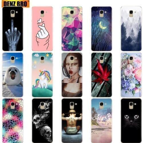 For Samsung J6 2018 Case EU J600 J600F SM-J600F Silicone Soft TPU Cover For Samsung Galaxy J6Plus 2018 J6+ J 6 Plus J610 J610F