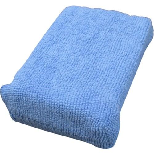 1 Pcs Car Auto Body Exterior Care Waxing Polish Microfiber Foam Sponge Applicator Detailing Wash Cleaning Sponge Pads