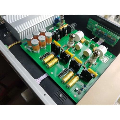 Imitate Germany Klimo Merlin Circuit tube preamplifier（without tubes