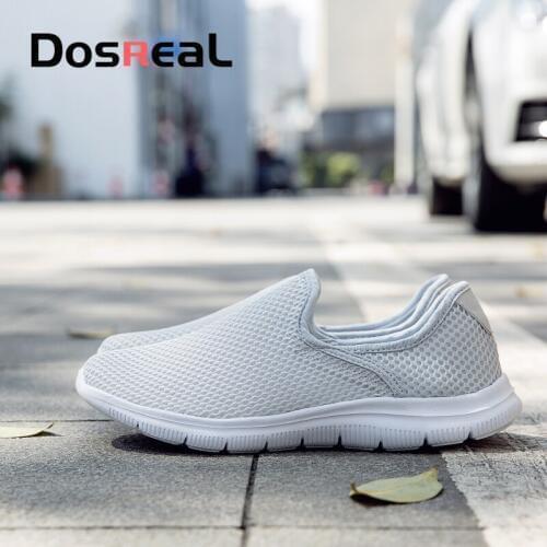 Dosreal Women Platform Ladies Shoes Casual Sock Sneakers Women Spring Summer Slip On Flat Shoes Women Plus Size Loafers
