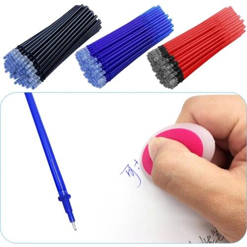 20pcs Fine Point 0.5mm Gel Ink Refills School Office Stationery Supplies for Friction Erasable Gel Pens