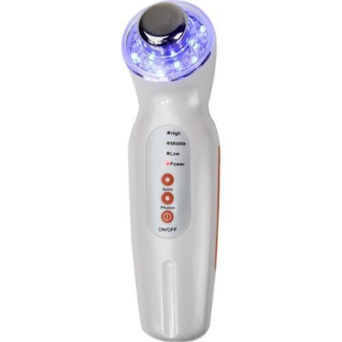 Ultrasonic Facial Massager Photon Device Face Cleaner Skin Lift Ultrasound Therapy LED Rejuvenation Skin Care Beauty Machine