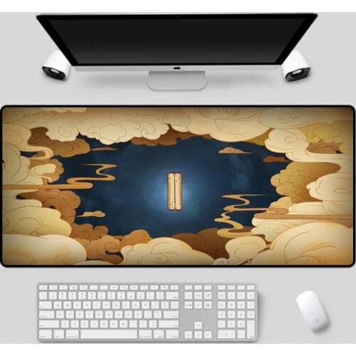XGZ Exquisite large size anime pattern table mat creative mouse pad home computer office game durable non-slip keyboard pad
